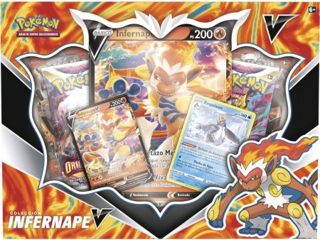 Blister Juego Cartas Coleccionables Infernape V Pokemon Español Online