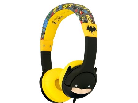 Auriculares Infantiles Batman Dc Comics 2 Sale