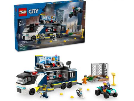 Lego - City Police Camion Laboratorio Mobile Della Polizia 60418 Online now