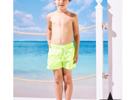 I Am Bikini - Costume Bermuda Giallo Fluo Bambino Junior Online Hot Sale