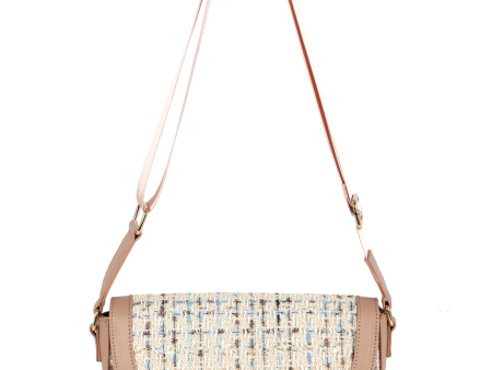 Bolsa Feminina Up4You Transversal Tweed Hot on Sale