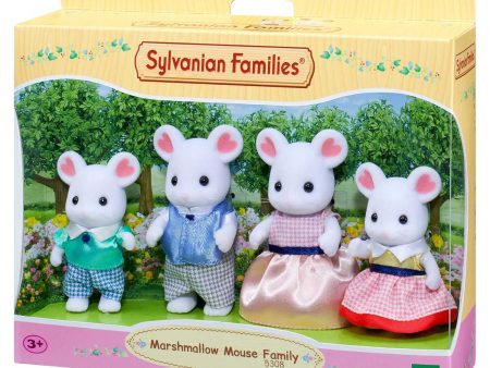 Epoch  -Sylvanian Famiglia Topolini Bianchi Marshmallow Online Hot Sale