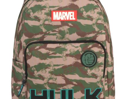 Mochila Costas Camuflada Hulk Avengers Marvel Cheap