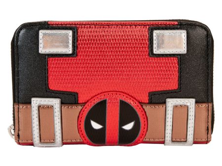 Cartera Deadpool Metalllic Marvel Loungefly Supply