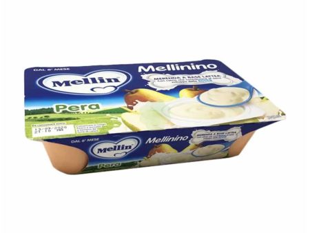 Mellin - Mellino Pera: Confezione 6x55 gr Online Sale