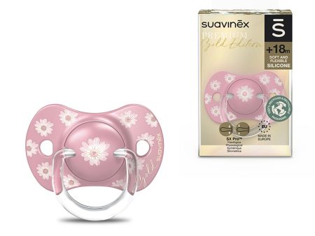 Suavinex - Succhietto 18+ mesi con tettina simmetrica SX pro Gold Edition Hot on Sale