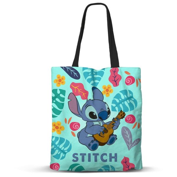 Bolsa Shopping Guitar Stitch Disney 40Cm Hot on Sale