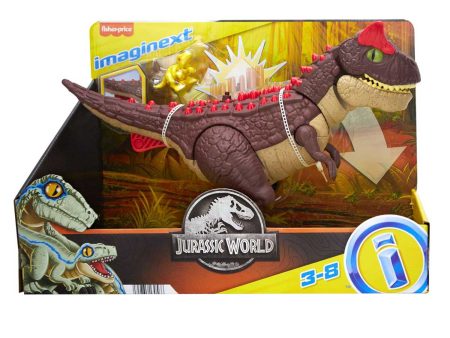 Fisher Price - Jurassic World Carnotauro Aculei Pungenti Imaginext HML42 Online now