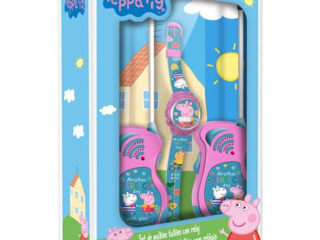 Blister Reloj Digital + Walkie Takie Peppa Pig Discount