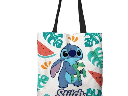 Bolsa Shopping Frog Stitch Disney 40Cm For Discount