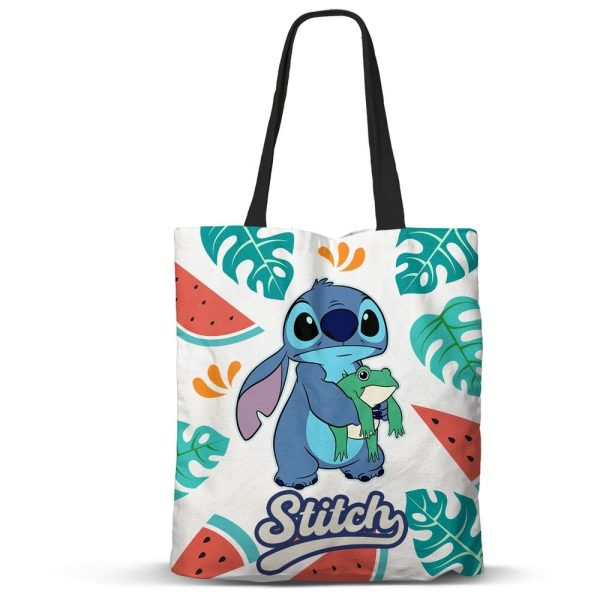 Bolsa Shopping Frog Stitch Disney 40Cm For Discount