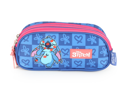 Estojo Triplo Stitch in Love Disney Hot on Sale