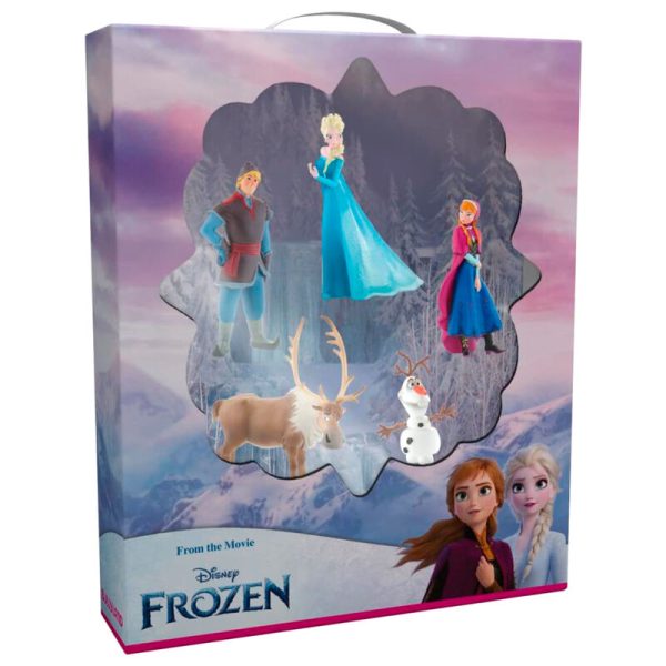 Blister 5 Figuras Frozen Disney Sale