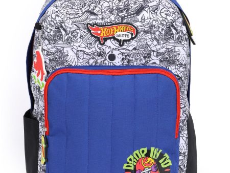 Mochila HotWheels Estampada Skate Mattel Hot on Sale