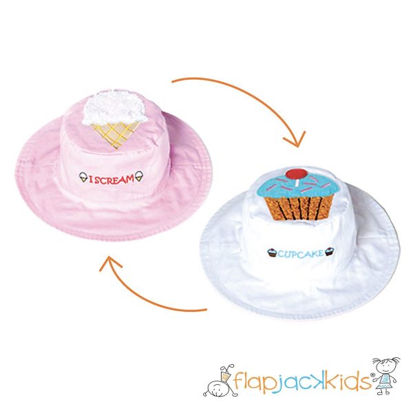 FlapJackKids - Cappello Estivo Reversibile Anti-UV SPF 50+ Online Sale