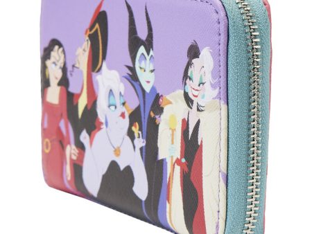 Cartera Color Block Villanos Disney Loungefly Online Sale