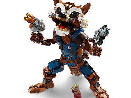 Lego - Super Heroes Marvel: Rocket E Baby Groot  76282 Online Hot Sale