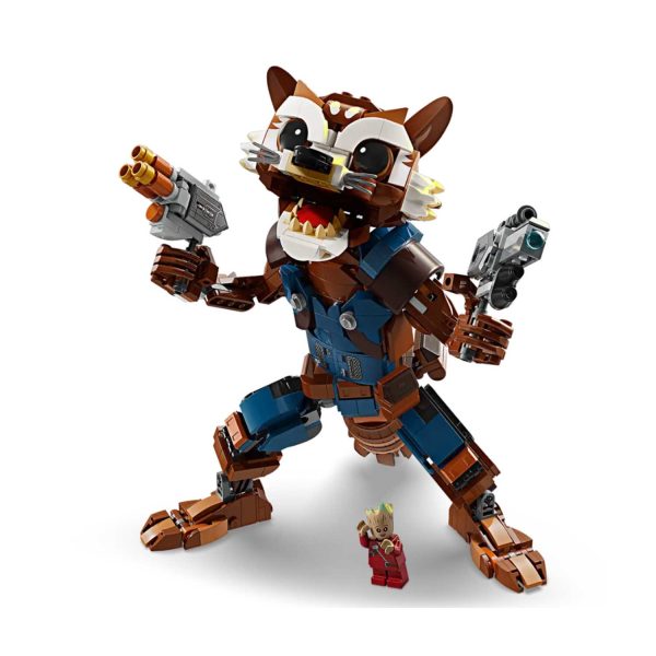 Lego - Super Heroes Marvel: Rocket E Baby Groot  76282 Online Hot Sale