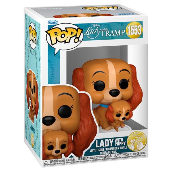 Figura Pop Disney La Dama Y El Vagabundo Lady With Puppy Online Sale