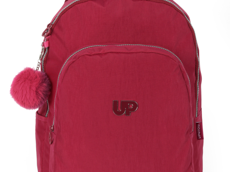 Mochila Classica de Costas com Crinkle Pompom Up4you Sale