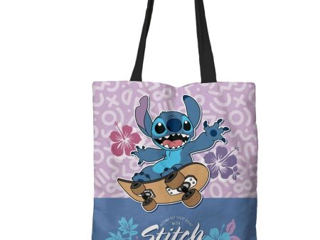 Bolsa Shopping Skate Stitch Disney 40Cm Online Sale