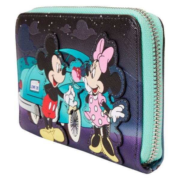 Cartera Date Night Diner Mickey & Minnie Disney Loungefly For Discount