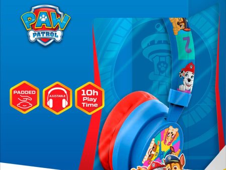 Auriculares Bluetooth Patrulla Canina Paw Patrol 5.1 Online Sale