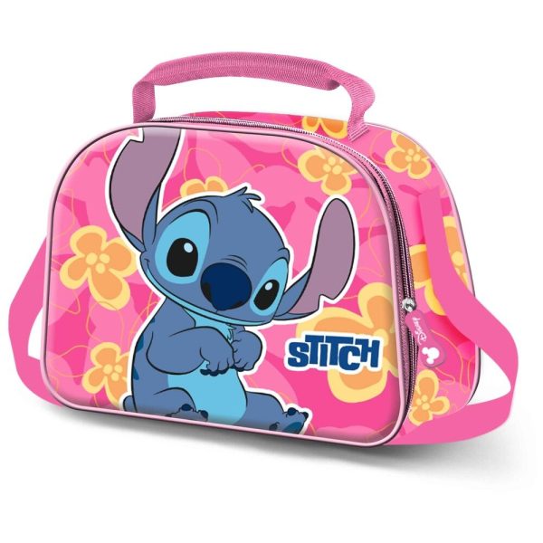 Bolsa Portameriendas 3D Cute Stitch Disney Discount