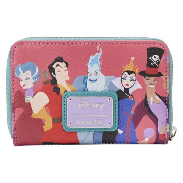 Cartera Color Block Villanos Disney Loungefly Online Sale