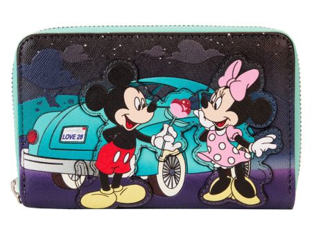 Cartera Date Night Diner Mickey & Minnie Disney Loungefly For Discount