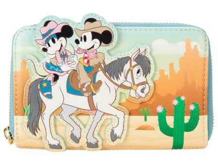 Cartera Western Mickey & Minnie Disney Loungefly on Sale