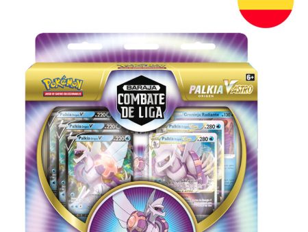 Blister Juego Cartas Coleccionables Combate De Liga Palkia Origen V Astro Pokemon Español Hot on Sale