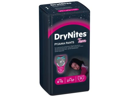 Huggies - Mutandine Assorbenti Drynites Girl 8 13 anni 27 48 Kg: Confezione 10 Pz Online Hot Sale