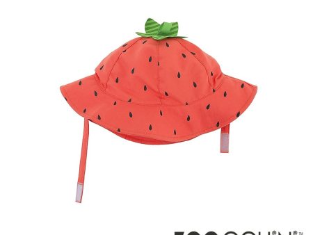 Zoocchini - Cappellino Estivo Baby UPF 50 Fragola Discount