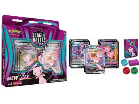 Blister Juego Cartas Coleccionables League Battle Mew Vmax Pokemon Español Online