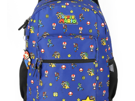 Mochila de Rodinha Costas Super Mario Star For Discount