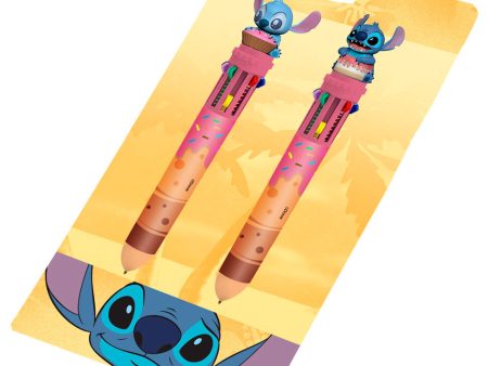 Blister 2 Boligrafos 10 Colores Stitch Disney Online now