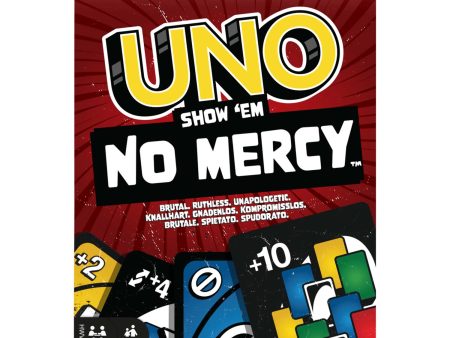 Mattel - Linea Games: Uno No Mercy! HWV18 Cheap