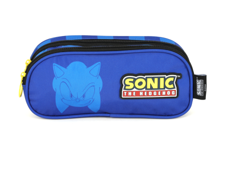 Estojo Duplo Sonic The Hedgehog Blue Online now