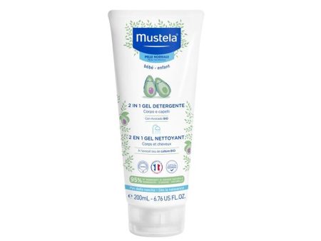 Mustela - Shampoo Bagno 2 in 1 Capelli e Corpo Bebè - Gel Detergente on Sale