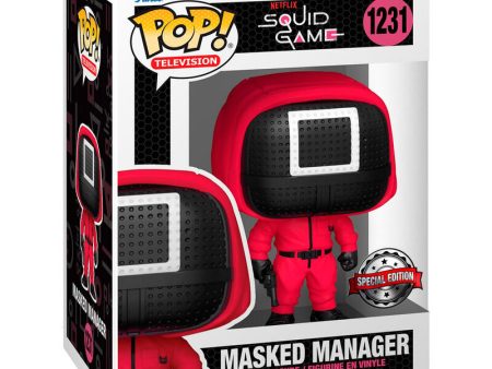 Figura Pop El Juego Del Calamar Masked Manager Exclusive For Sale