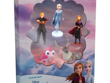 Blister 5 Figuras Frozen Disney 2 Fashion