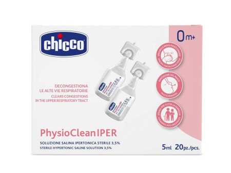 Chicco - Physioclean Soluzione Ipertonica 20 Pz 5ml Sale